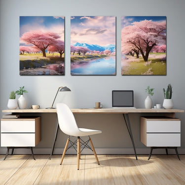 Cherry Blossom Canvas Wall Art